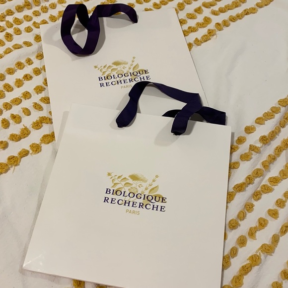 Biologique Recherche Paris Paper Bag - Picture 1 of 3
